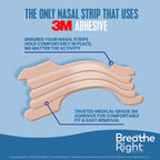 Breathe Right Nasal Strips Lavender Scent Extra Strength Tan Nasal Strips Help Stop Snoring Drug-Free Snoring Solution & Nasal C