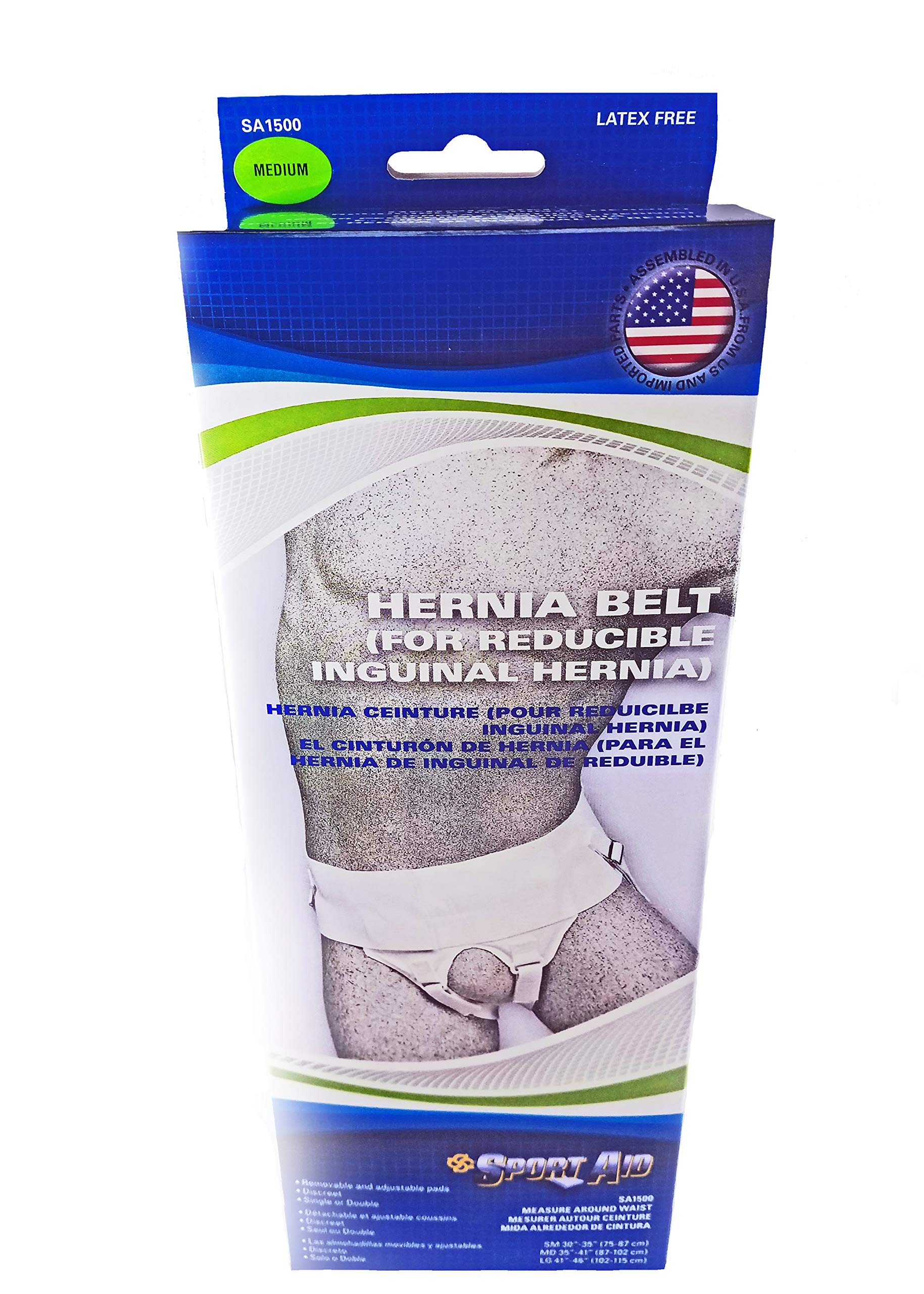 Scott Specialties Hernia Belt, Medium, 0.45 Pound