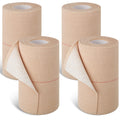 4 Rolls Adhesive Elastic Tape Bandage Tape Wrap Bandage Wrap Elastic Bandage Self Adhesive Bandages Flexible Stretch Bandages fo