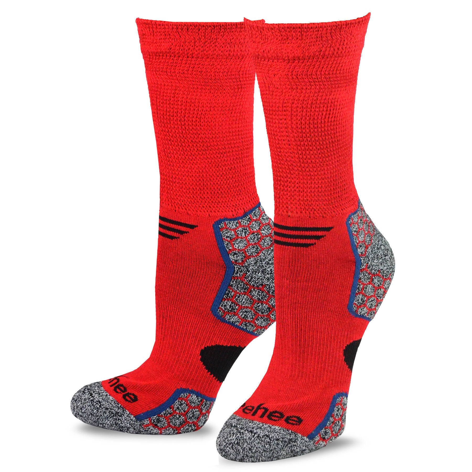 No Binding Viscose from Bamboo Colorful Diabetic Crew 3-Pairs Socks for Women (9-11, Assorted)