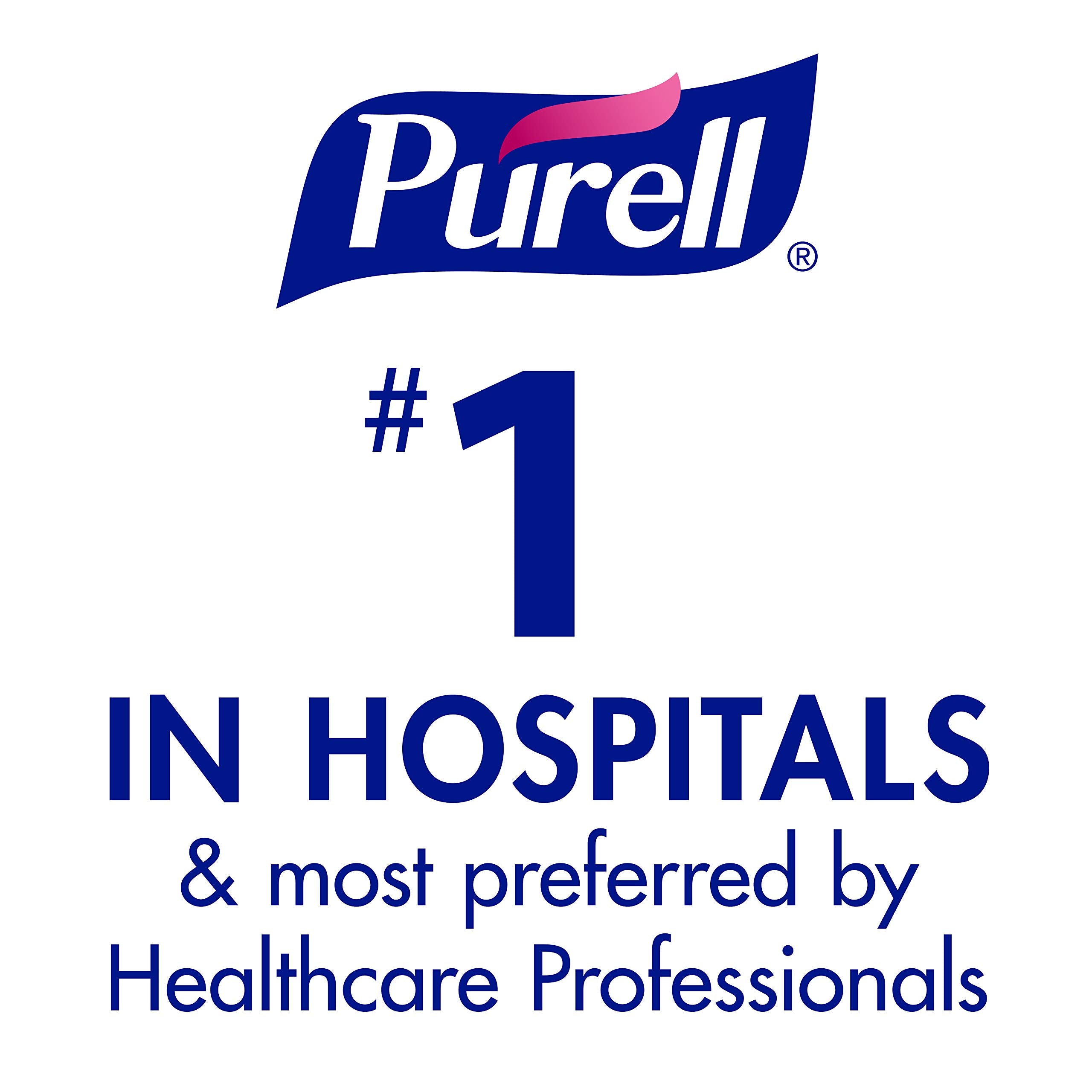 PURELL Advanced Hand Sanitizer Soothing Gel, Fresh scent, with Aloe and Vitamin E- 8 fl oz pump bottle (Pack of 2) - 9674-06-EC2