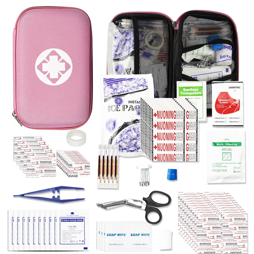 276 PCS Emergency First Aid Kit for Home, Camping Essentials Emergencies Survival Gear for Outdoor Adventure First Aid Kits Refi