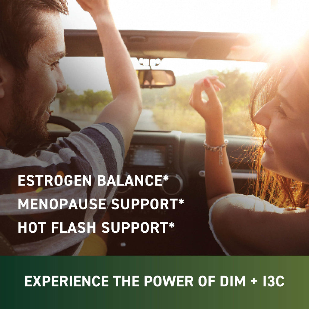 DIM & Indole 3 Carbinol for Hormone Balance for Women & Men | I3C Complex | Estrogen Balance, Menopause Supplements for Womens H