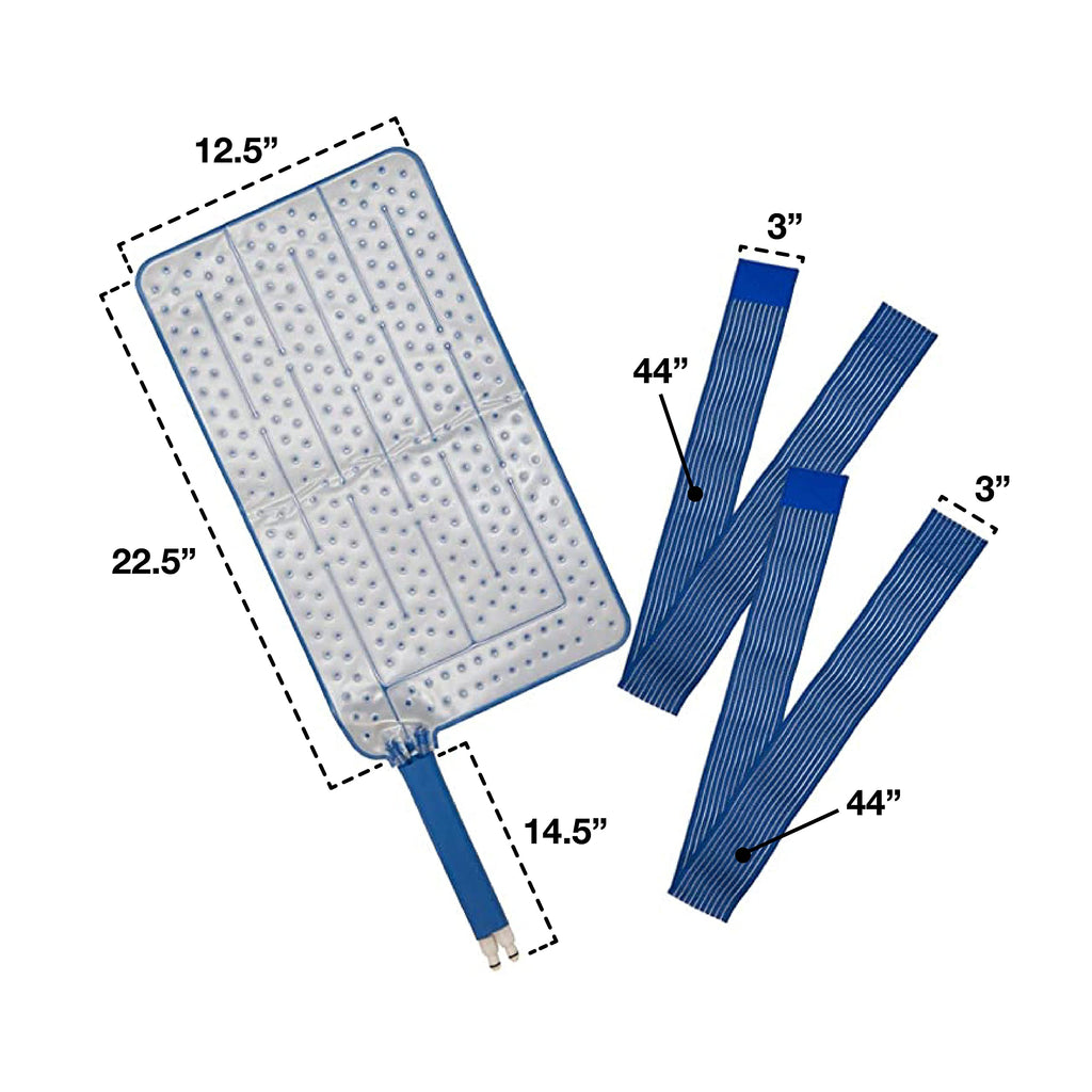 Polar Active Ice Large Universal Therapy pad 12.5    x 22.5    with Two Detached Belts. Use only with The Polar #AIS Therapy Sys