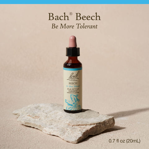 Bach Original Flower Remedies, Beech for Tolerance, Natural Homeopathic Flower Essence, Holistic Wellness and Stress Relief, Veg