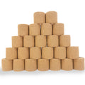 24 Pack 2 X 5 Yards Brown Breathable Self Adhesive Bandage Wrap, Multi-Purpose Non-Woven Cohesive Wrap - Vet Wrap | Athletic Tap