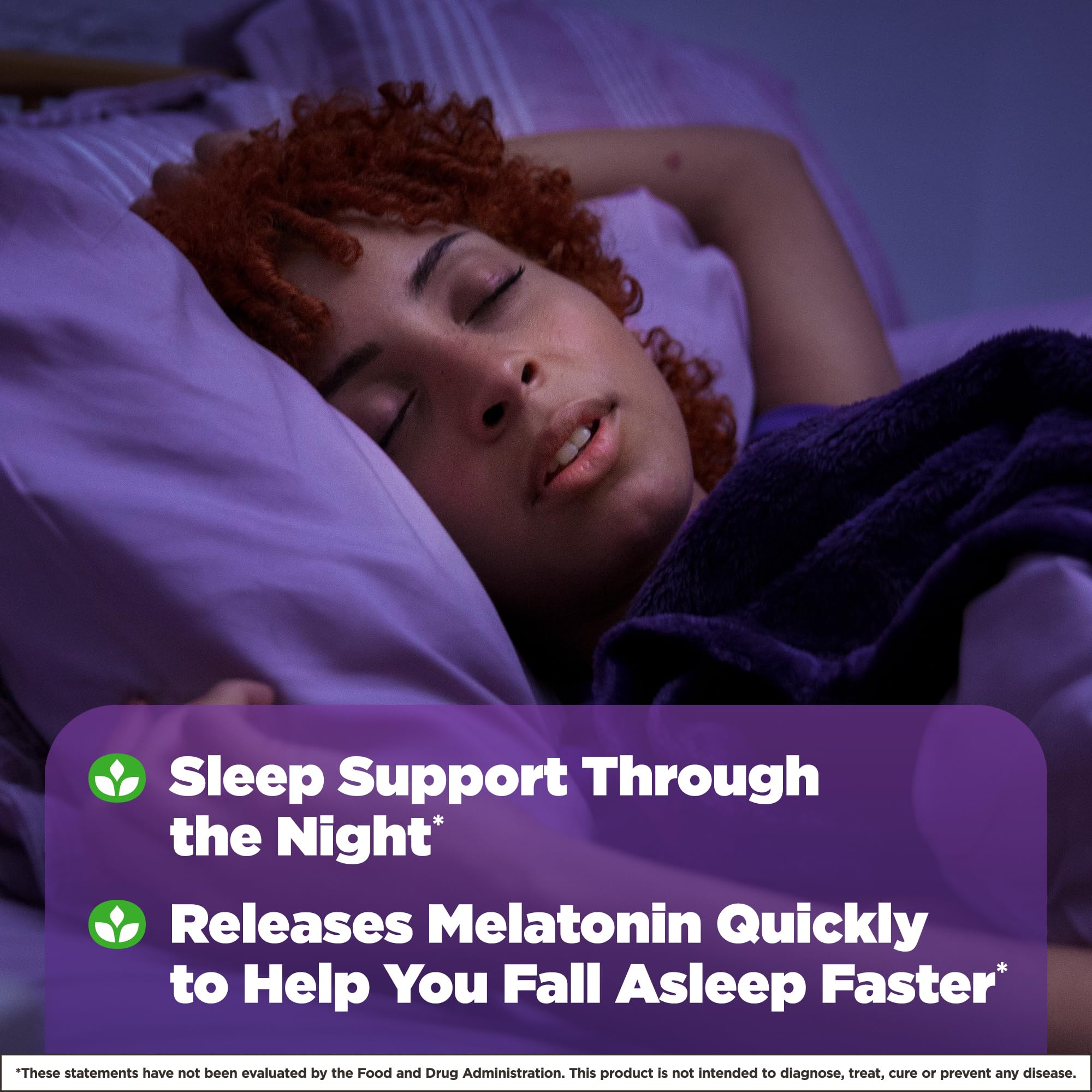 Natrol Advanced Sleep Melatonin 10mg, Dietary Supplement for Restful Sleep, Time Release Melatonin Tablets, 60 Time-Release Tabl