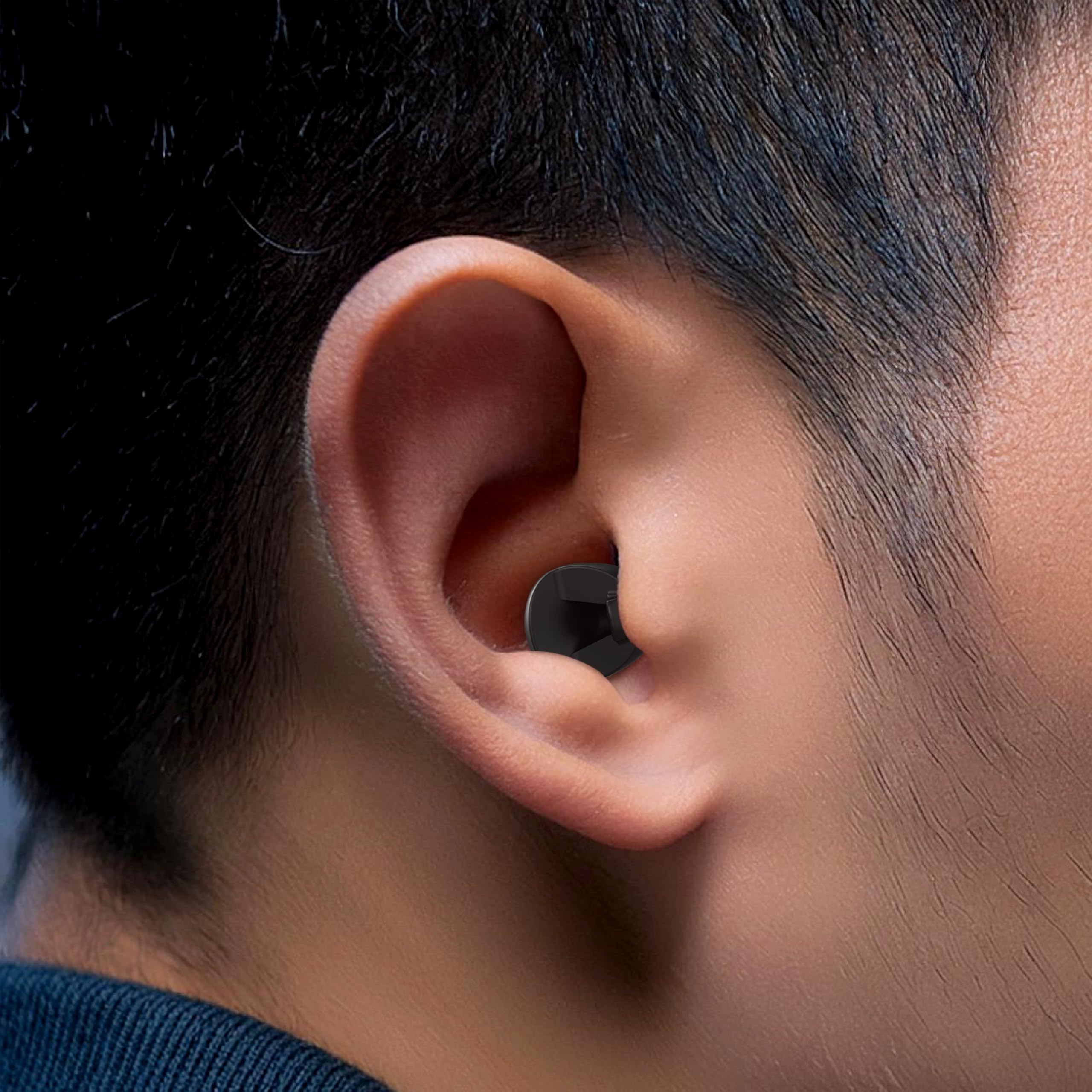 Flare Definition - Increase Sound Quality Anywhere - Reduce Ear Distortions - Silicone Tips - Graphite