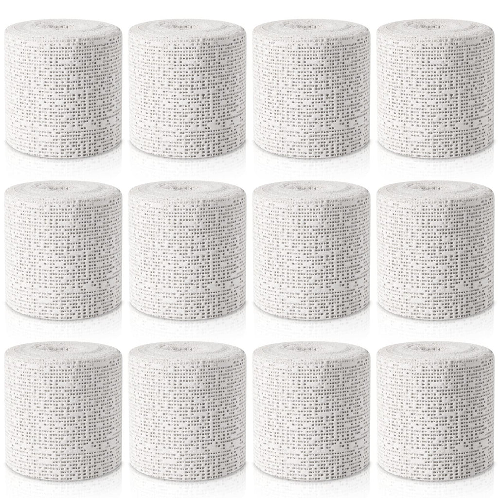 45ft - 211ft Plaster Cloth Rolls White Gauze Strips Wrap Bandages for Craft Belly Cast Mask Making Body Molds Scenery Art(2inch 