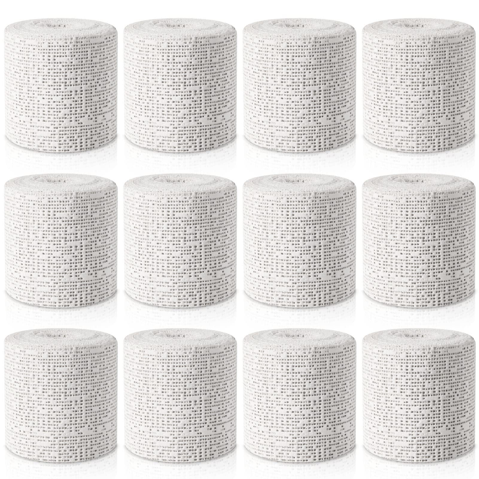 45ft - 211ft Plaster Cloth Rolls White Gauze Strips Wrap Bandages for Craft Belly Cast Mask Making Body Molds Scenery Art(2inch 