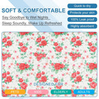 OUTCREATOR Washable Bed Pads 56 x 34 (Pack of 2), Incontinence Mattress Protector, Anti-Slip Waterproof Underpads for Adults Kid