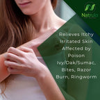 Natrulo Poison Ivy Soap Bar - All Natural Poison Ivy Treatment - Anti-Itch Skin Cleanser Bar for Poison Ivy, Poison Oak & Sumac