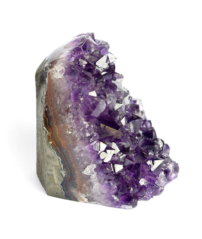 DEEP PURPLE PROJECT Beautiful Amazing Geodes Polished Amethyst Cluster (250 gr to 350 gr) Quartz Crystal Geode Spiritual Healing