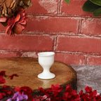 Eye Wash Cup White Color, made of Porcelain Ceramic for Keep Your Eyes Clean and Healthy with Storage Container