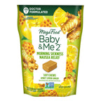 MegaFood Baby & Me 2 Prenatal Morning Sickness Relief Soft Chews -With Real Ginger and Vitamin B6 - Vegetarian - Made Without 9 