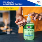 Clorox Healthcare GBG AloeGel Hand Sanitizer Gel 18oz (532ml) Hand Sanitizer Gel | Bleach Free Instant Hand Sanitizer Gel with P