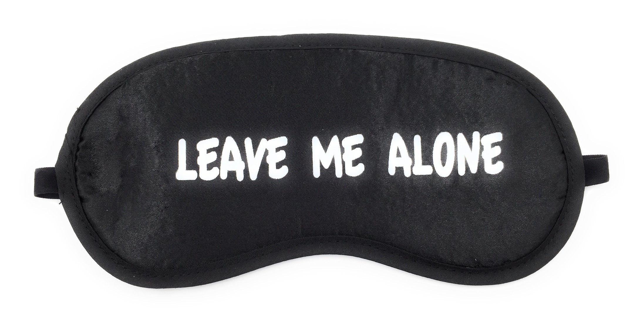 24X7 Emall Fabric Message Eye Shade Blindfold Sleeping Travel Rest Patch Blinder Relax,Complete BlackOut Design,Snooze,Slumber,
