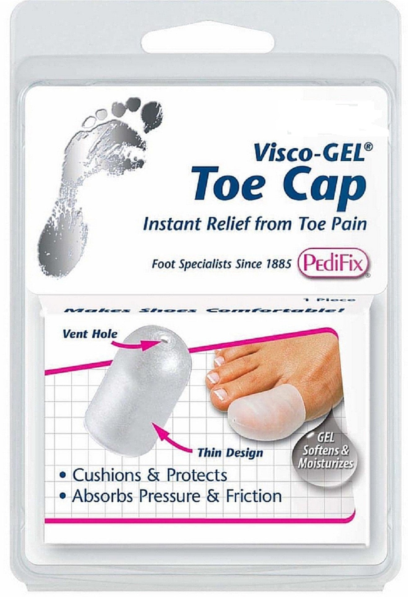 Visco-GEL Toe Cap X-Large (All Gel)