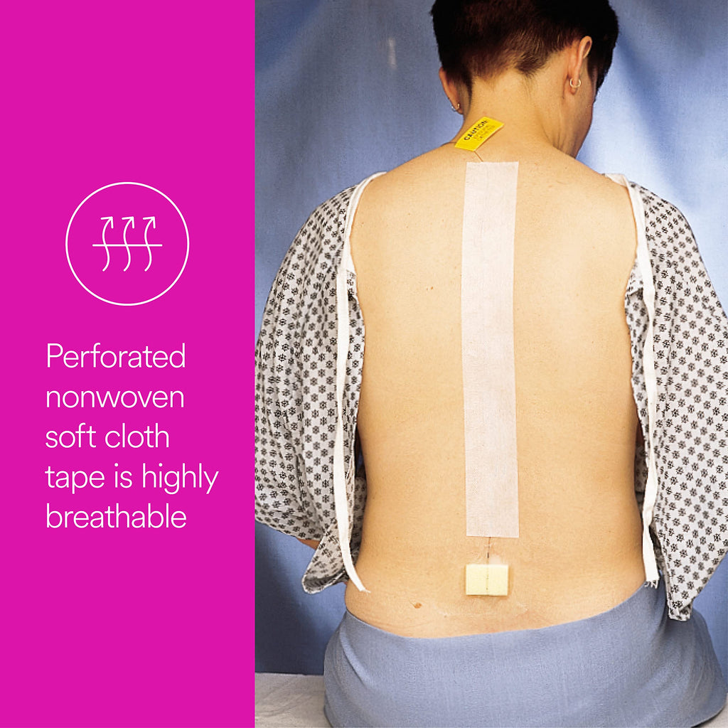 3M Medipore H Soft Cloth Surgical Tape 2861, 1 inch x 10 yard (2,5cm x 9,1m), 24 Rolls/Case