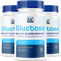 (3 Pack) Gluctose Advanced Blood Support, Gluctose, Gluctose - Advanced Blood Support Supplement, Gluctose Supplement Support Ca