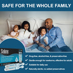 Saline Ampoules - Saline Solution for Nebulizer, Sodium Chloride 0.9%, Nasal Cleanse for Babies, Kids, & Adults, Sterile Nasal C