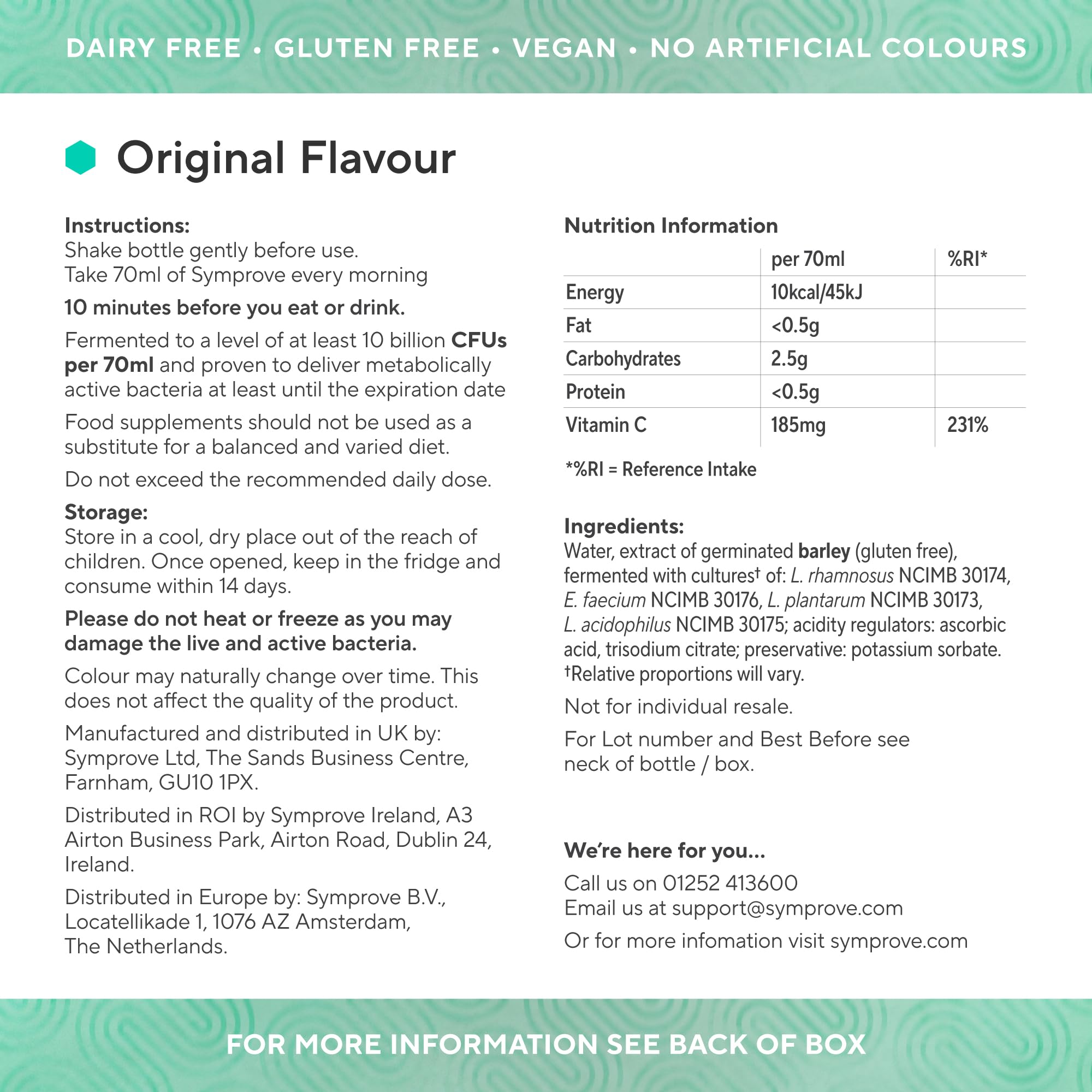 Symprove Original X 4, 2000 ML