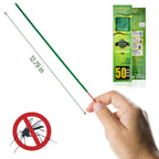 Mosquito Repellent Incense Sticks 50 Pieces per Box, Repellent for Patio /Natural Ingredients Citronella Oil/Lemongrass Oil/Made