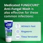 FUNGICURE Medicated Anti-Fungal Jock Itch Wash, 6 Fl Oz