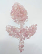Mina Heal Chakra Stones Collection, Tumbled and Well Polished Healing Crystals/Gemstones (450 g (1 lb) Rose Quartz Crystal)