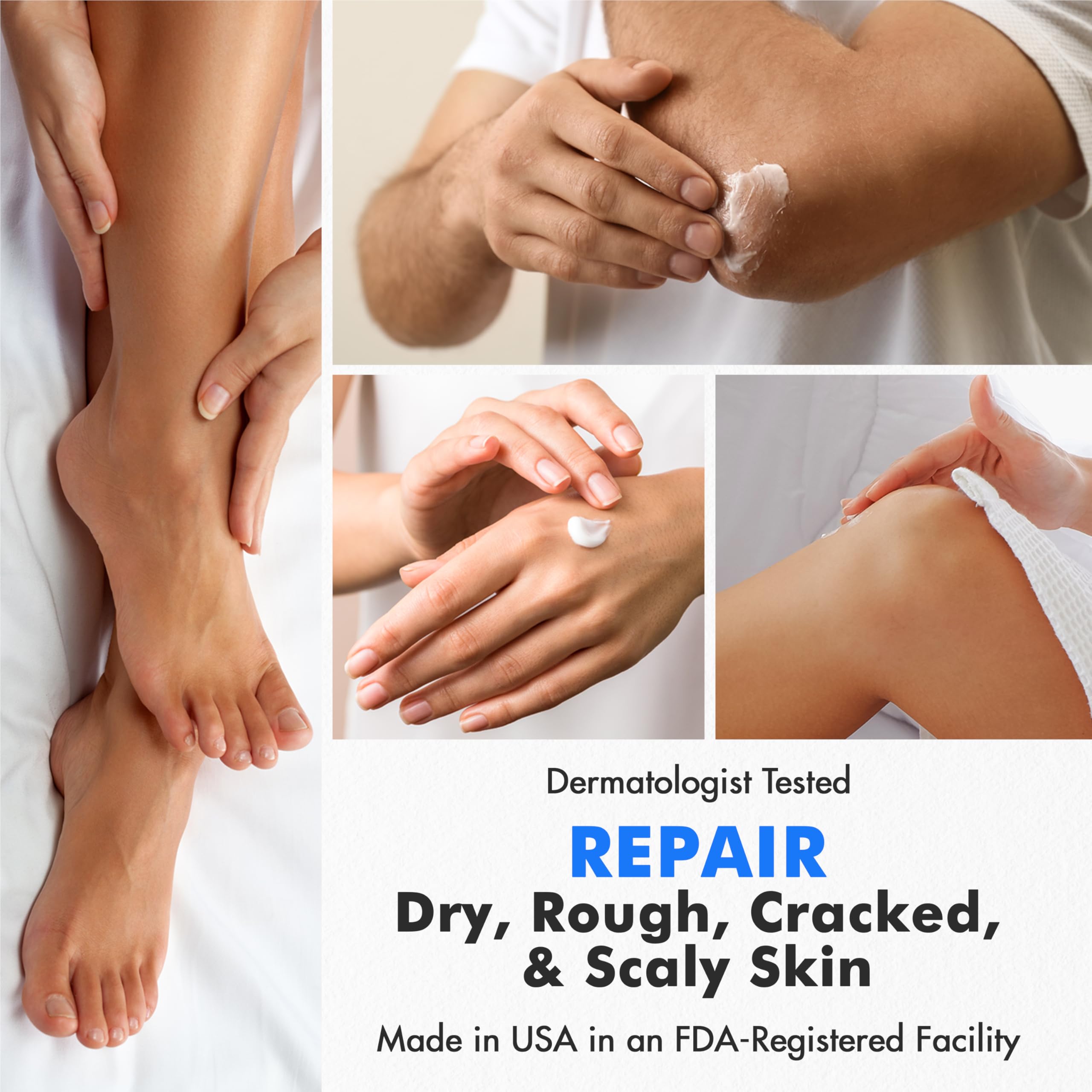 Ebanel Set of Professional Callus Remover for Feet, and Urea Cream 40% Plus Salicylic Acid 2%, Heel Foot Callus Remover Gel Exfo