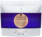 L. Chlorine Free Ultra Thin Pads Overnight Absorbency, Organic Cotton, Free of Chlorine Bleaching, Pesticides, Fragrances, or Dy