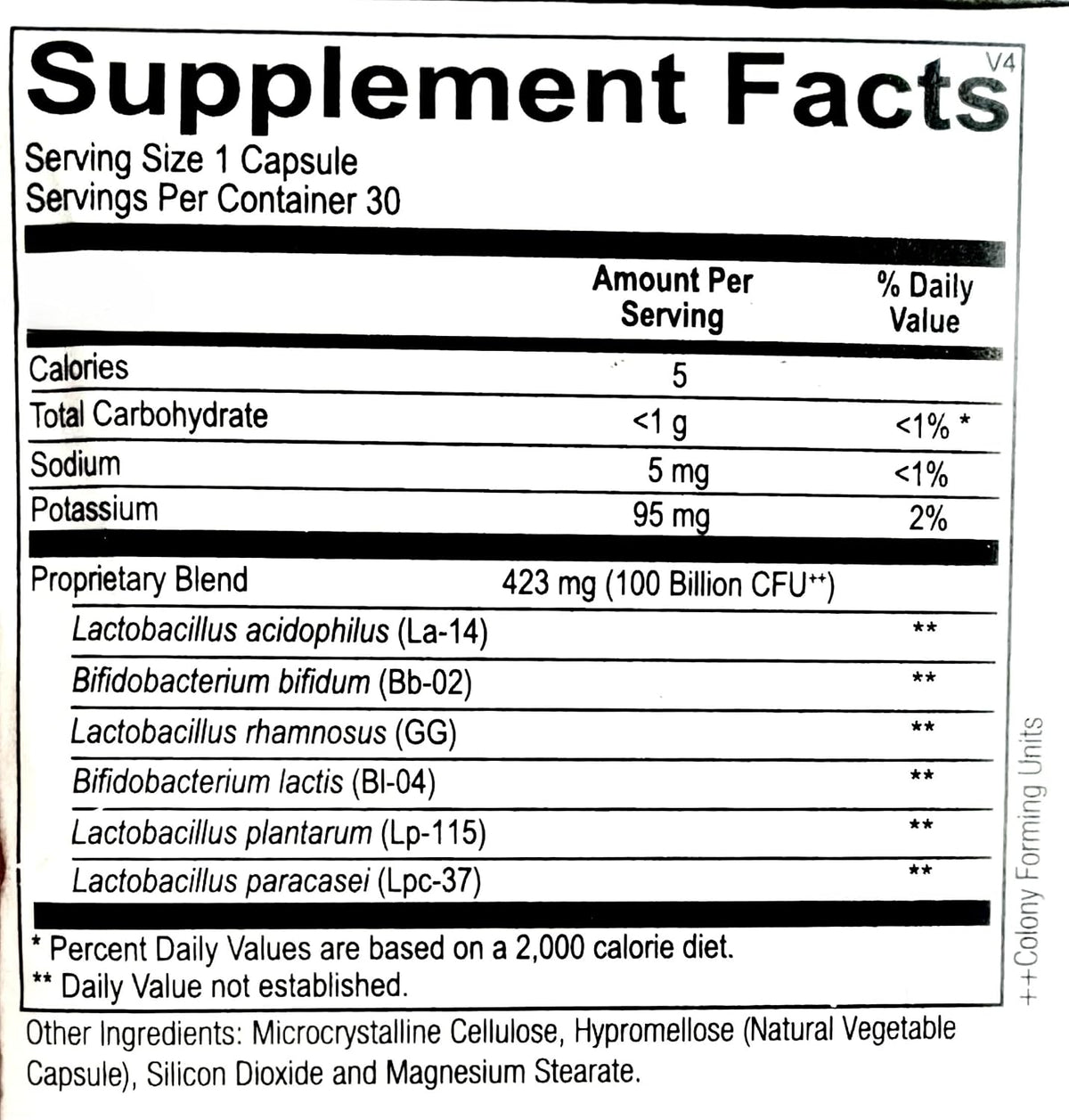 Ortho Molecular Ortho Biotic 100 – High Potency Probiotic for Gut & Digestive Health