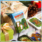 Nuanchu 24 Pcs Bigfoot Bandages Sasquatch Gifts 6 Patterns Christmas Funny Bigfoot Gifts Waterproof Large Bandages for Adults We