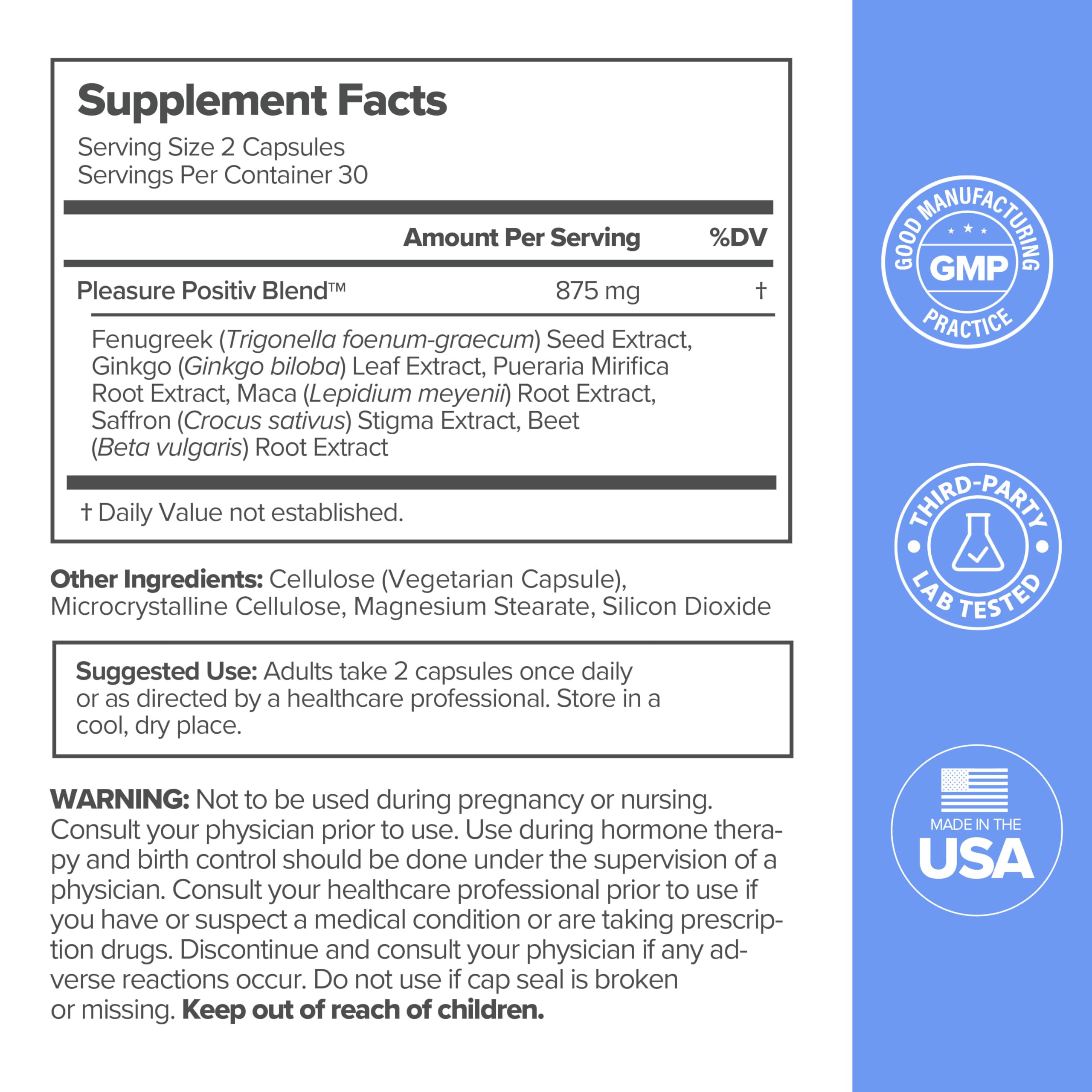 MENO Vaginal Moisture Support Capsules - OBGYN-Formulated to Support Healthy Vaginal Moisture, Mood & Relaxation - Hormone-Free