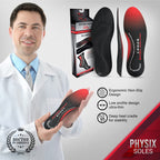 Physix Gear Orthotic Insoles for Men & Women - Arch Support Orthotics Insole, Orthopedic Insoles, Inserts for Men & Women, Foot