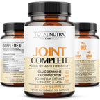 Glucosamine Chondroitin MSM Turmeric 2100mg - Joint Complete Capsules, Advanced Strength Joint Support Supplement for Adults Han