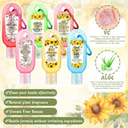 24 Pack Christian Hand Sanitizer Keychains Bible Verse Mini Hand Sanitizer Keychains Bulk Travel Size Christian Gift for Women R