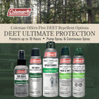 Coleman Insect Repellent Spray - 40% DEET Insect Repellent Spray, Protection Against Ticks, Mosquitoes, chiggers, gnats, Fleas,