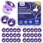 TEAWOO Sleep Patches for Adults and Kids, Goodnight Sleep Oil Bead Patches (30 PCS, Serving Up to 120 Nights), Upgraded Sweet Dr