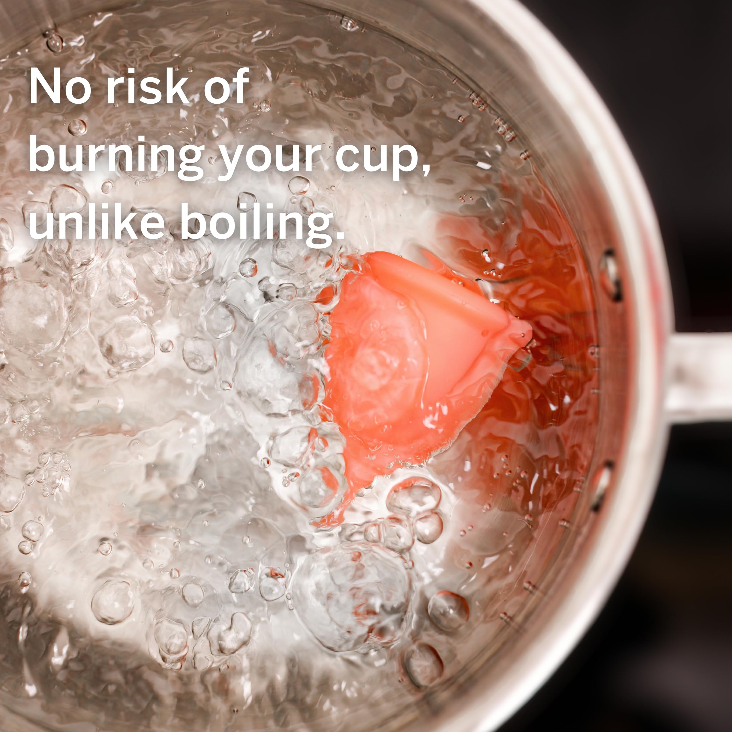 Pixie Menstrual Cup & Disc Steamer Sterilizer 2.0 - Kills 99.9% of Germs with Cleaner Steam - Wash Your Period Cup in 3 Minutes!
