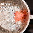 Pixie Menstrual Cup & Disc Steamer Sterilizer 2.0 - Kills 99.9% of Germs with Cleaner Steam - Wash Your Period Cup in 3 Minutes!