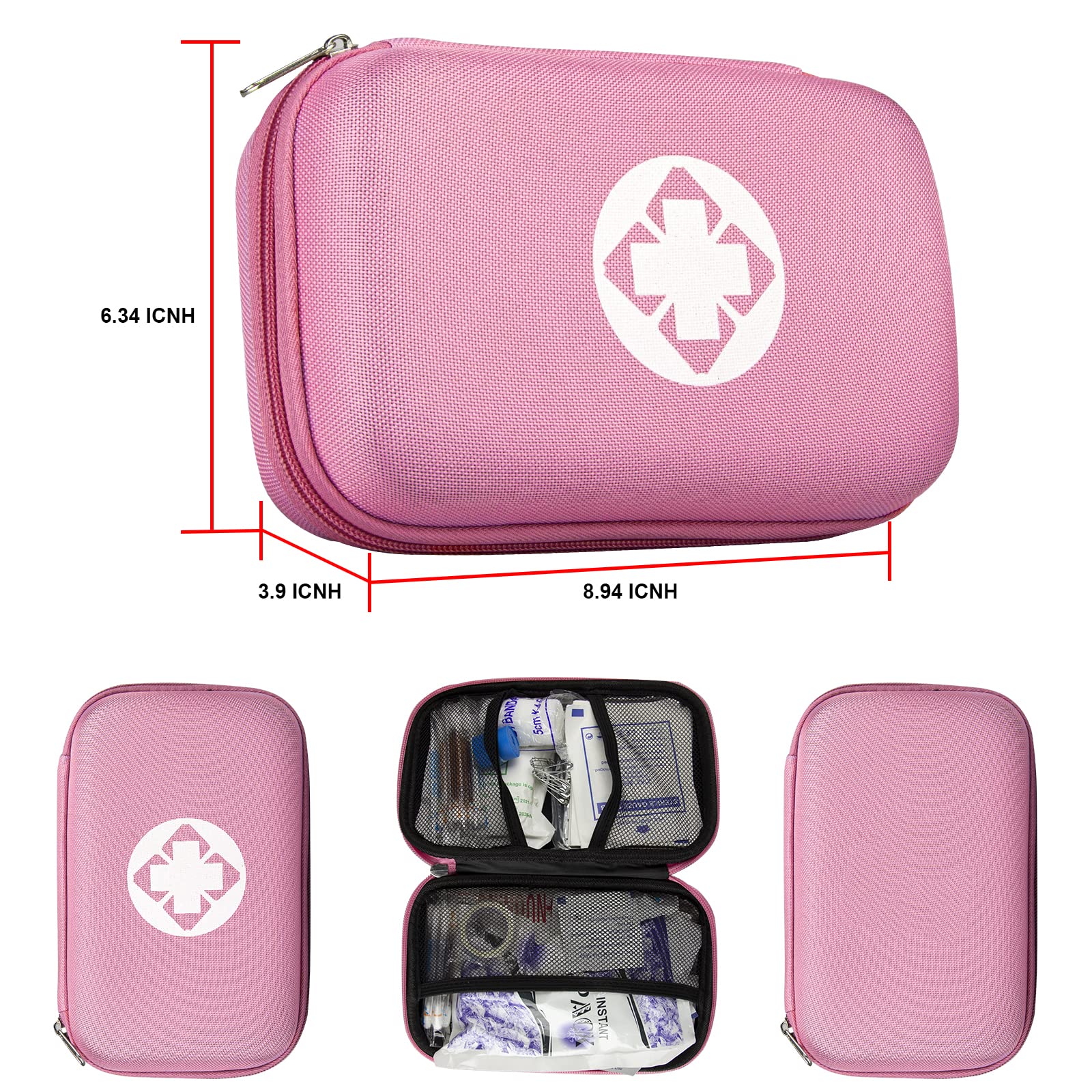 276 PCS Emergency First Aid Kit for Home, Camping Essentials Emergencies Survival Gear for Outdoor Adventure First Aid Kits Refi