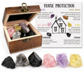 Trinckle House Warming Gifts New Home with Home Natural Protection Crystal