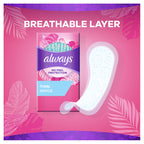 Always Liner, Regular, 0.2 lb, Lavender