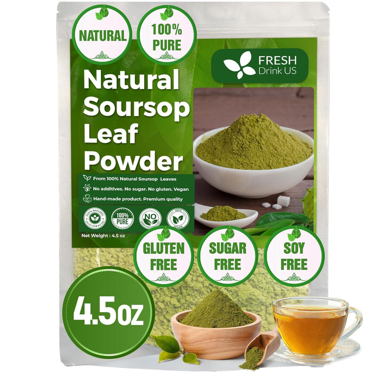 Premium Soursop Graviola Leaf Tea Bags