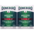 Domeboro Medicated Soak Rash Relief (Burow?s Solution), 12 Powder Packets (Pack of 2)
