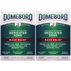 Domeboro Medicated Soak Rash Relief (Burow?s Solution), 12 Powder Packets (Pack of 2)