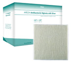 Areza Medical - Silver Alginate (Antibacterial Alginate with Silver) - Wound Dressing Pads - Sterile - 4.25 X 4.25 (10.8 cm X 10