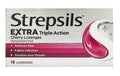 DianaL Boutique Extra Triple Action Cherry Lozenges by Strepsils 16 ct