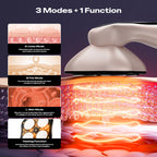 Oranmagic Professional Electric Body Massager - 4 in 1 Upgraded Portable Skin Tightening with Heating for Belly, Waist, Arms, Bu